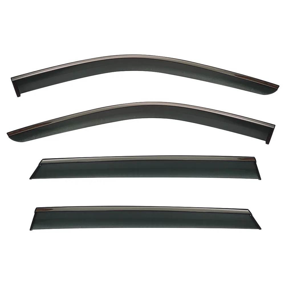 Premium Easy Install In-Channel Window Visor Sun Rain Guard For Ford Territory Equator Sport 2025 Direct Fit Wind Deflector