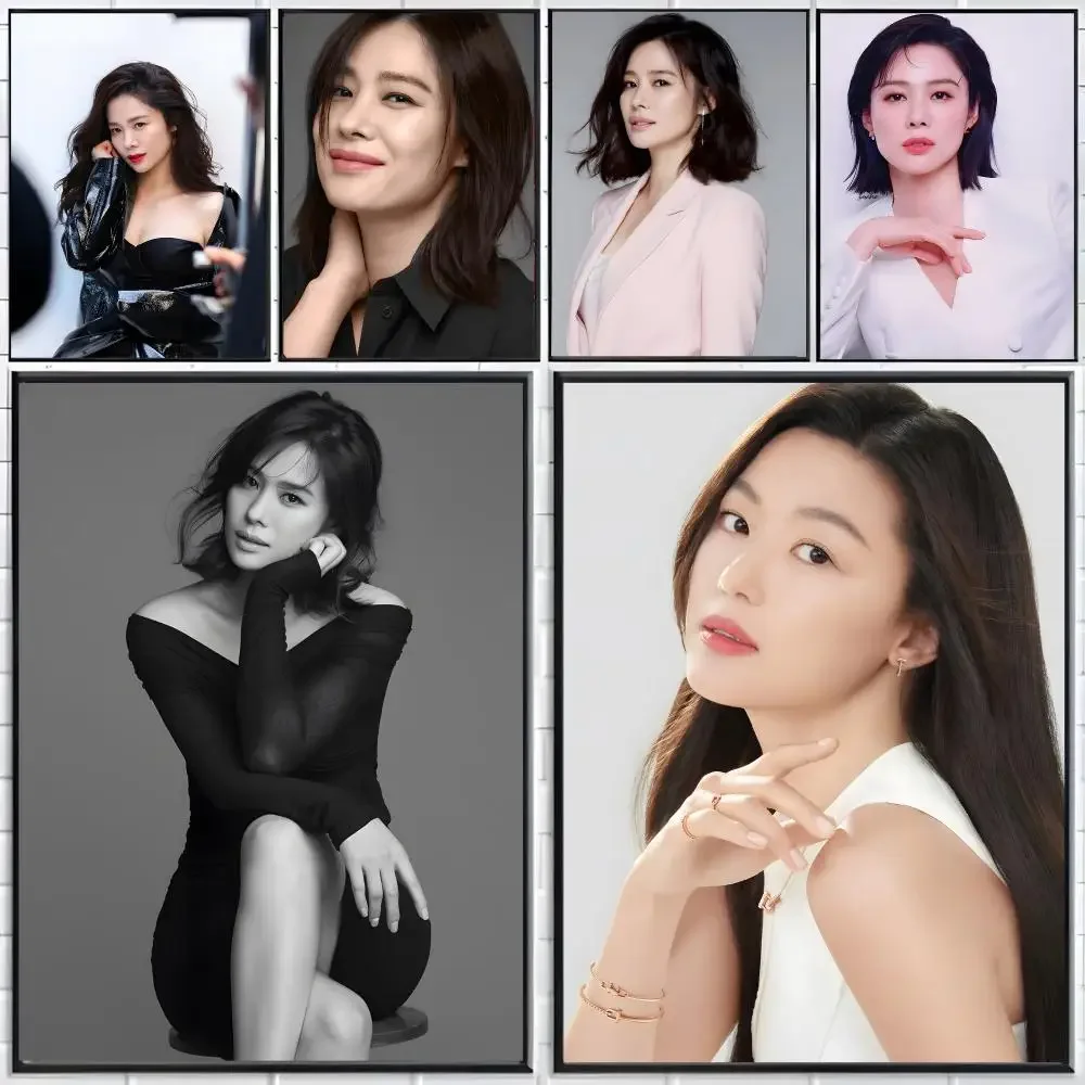 Actress Drama Kim Hyun Joo Poster Distinct Home Decor Concepts Chic Indoor Art Pieces