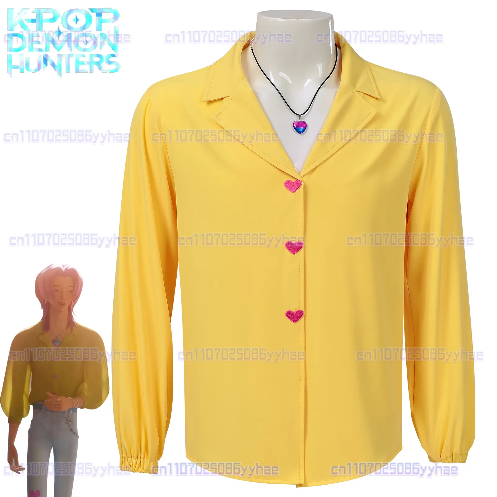 KPOP Demon Hunter Abby Baby Mystery Romance Cosplay Jinu Saja Jungen Halloween Party Kostüm Set