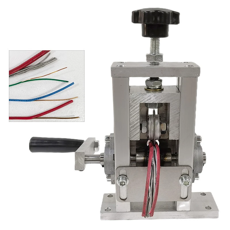 

Wire Stripping Machine Manual Electric Wire Cutting Striper Scrap Copper Cable Peeling Cutter Tool for 1-26mm Connect Hand Drill