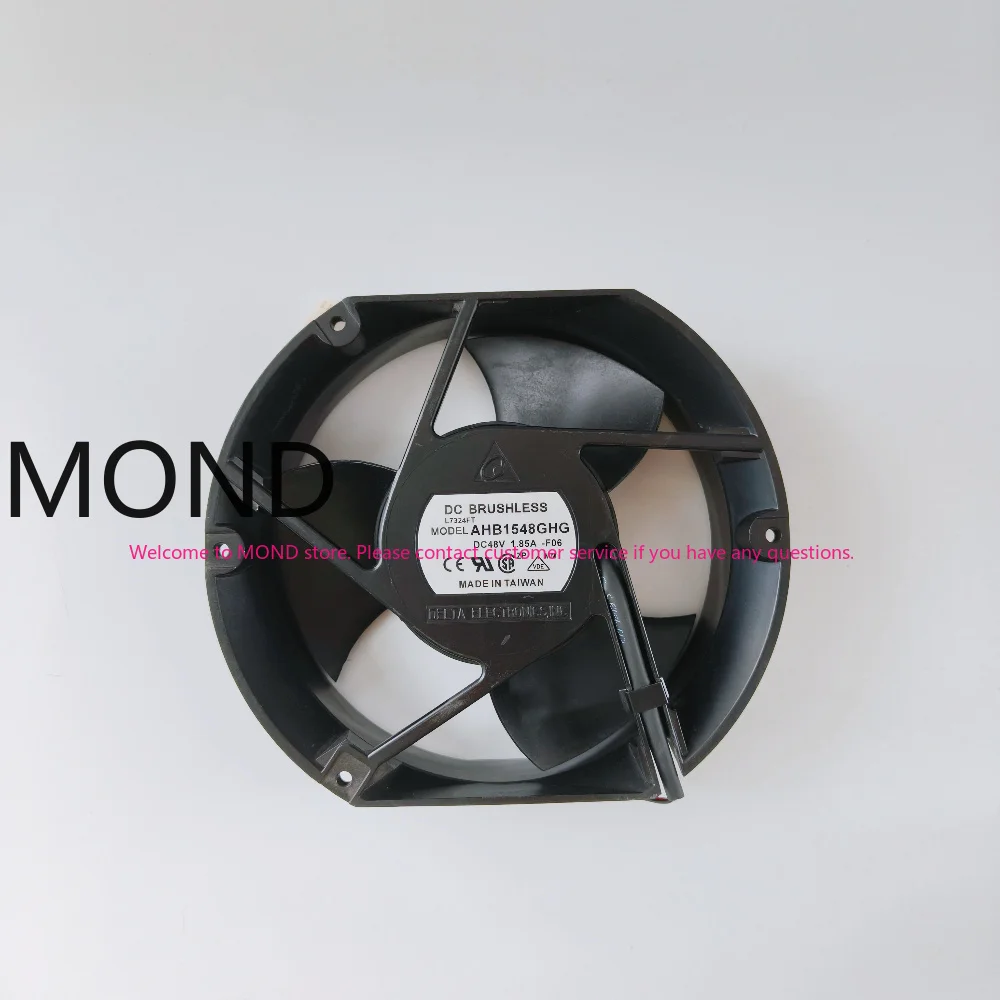 AHB1548GHG Delta Cooling Fan 48V 1.82A 3-wire 17cm 17251 Inverter Cooler Original AHB1548GHG-F06
