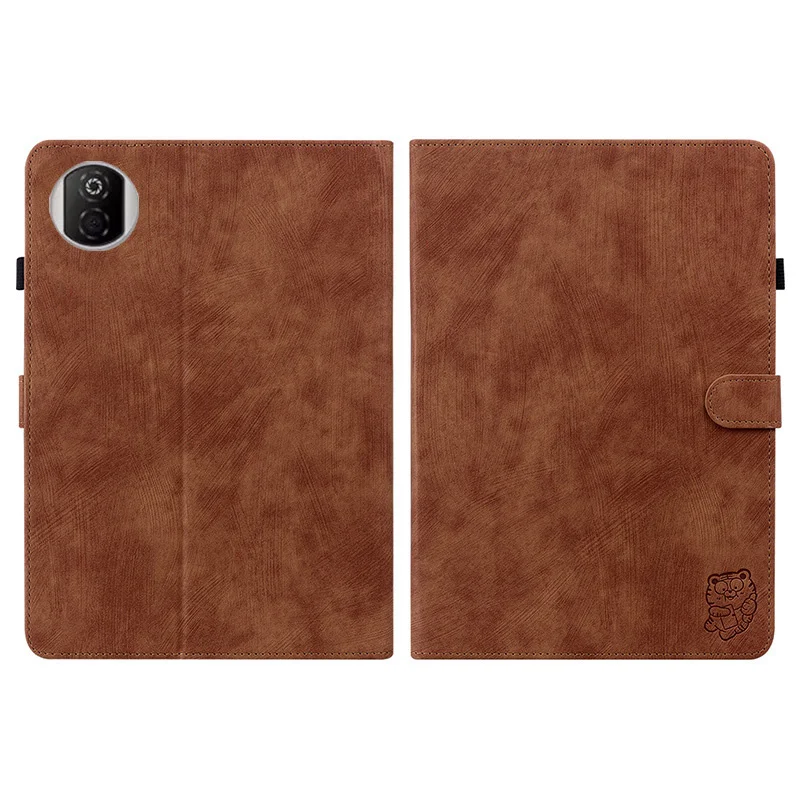 Cute Tiger Embossed Soft TPU Back Case for HONOR Pad X7 8.7 2025 JMS-W09 JMS-L09 8.7 inch Protective Case