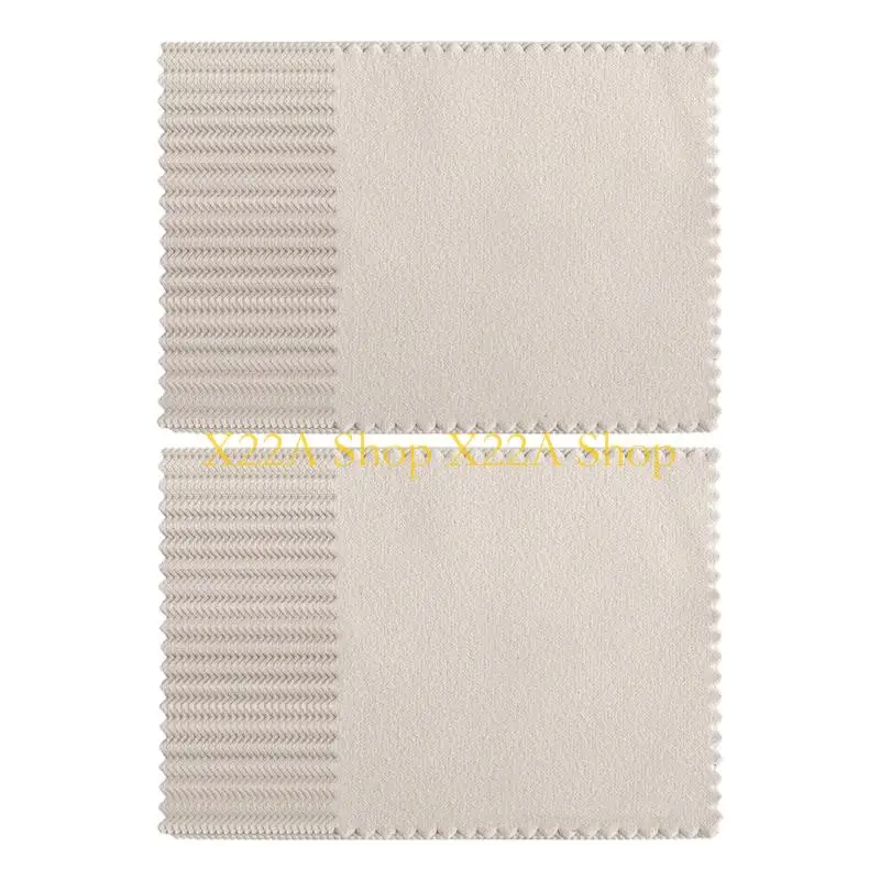 Unique Pack of 50 Premium Polishing Cloth Silver Tarnish Remover Cloth Suitable for Quick Oxidation Removal from Silver Items