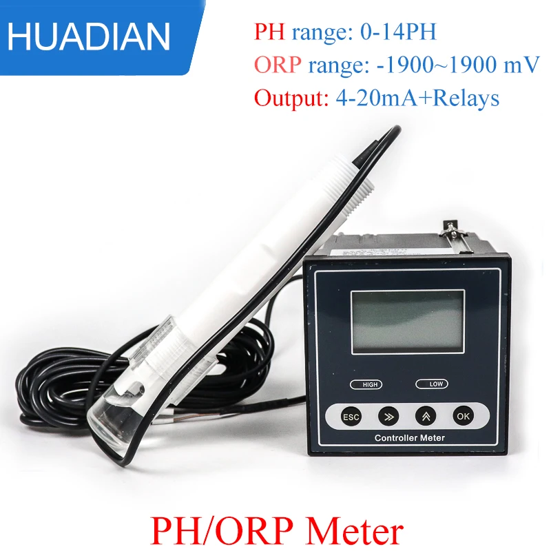 Digital Water Quality Meter Dissolved Oxygen Tester Ph Meter Ph Conductivity Salinity Temperature Meter With Ph Meter 