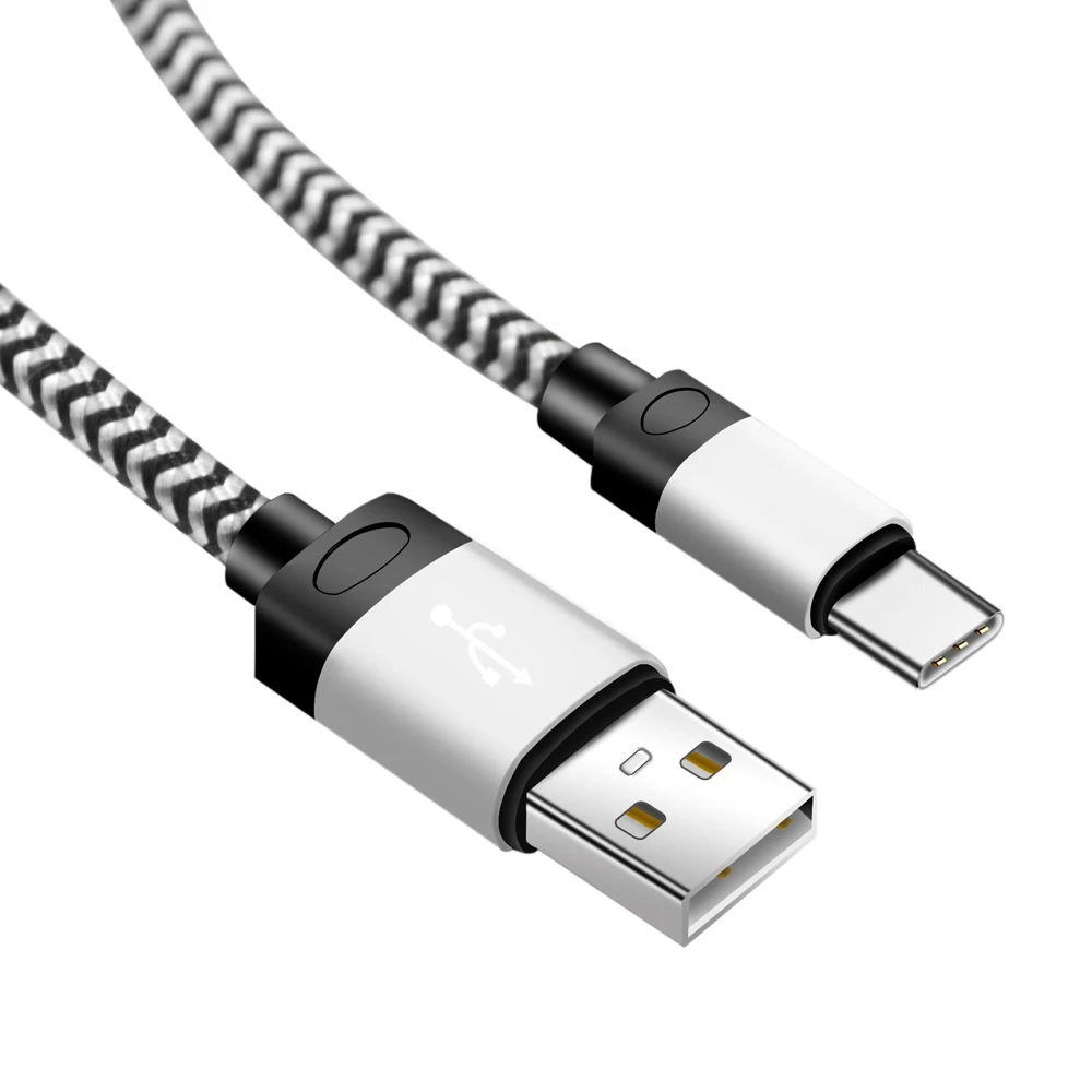 10FT USB Type C Cable Fast Charging Cable USB-C Type-C Data Sync Charger Cable for iPhone 11 Pro Max