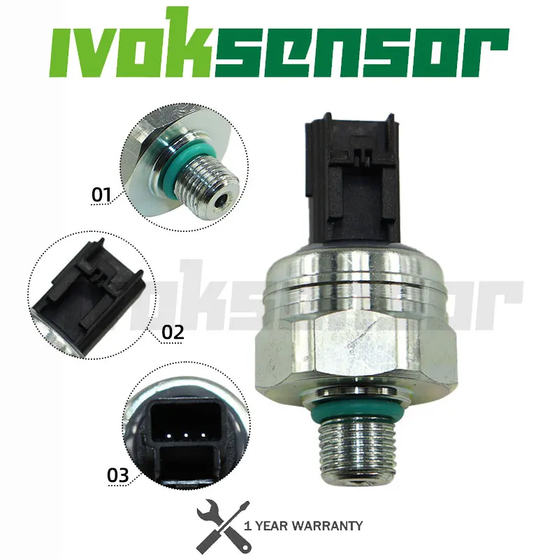 04752889AA Oil Pressure Sensor For Chrysler Pacifica Voyager 200 Jeep Cherokee Renegade Compass Ram ProMaster City 2014-2021