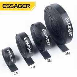 Essager Cable Organizer Wire Winder Clip Earphone Mouse Holder Cord Protector Cable Management For iPhone USB Cable Protection