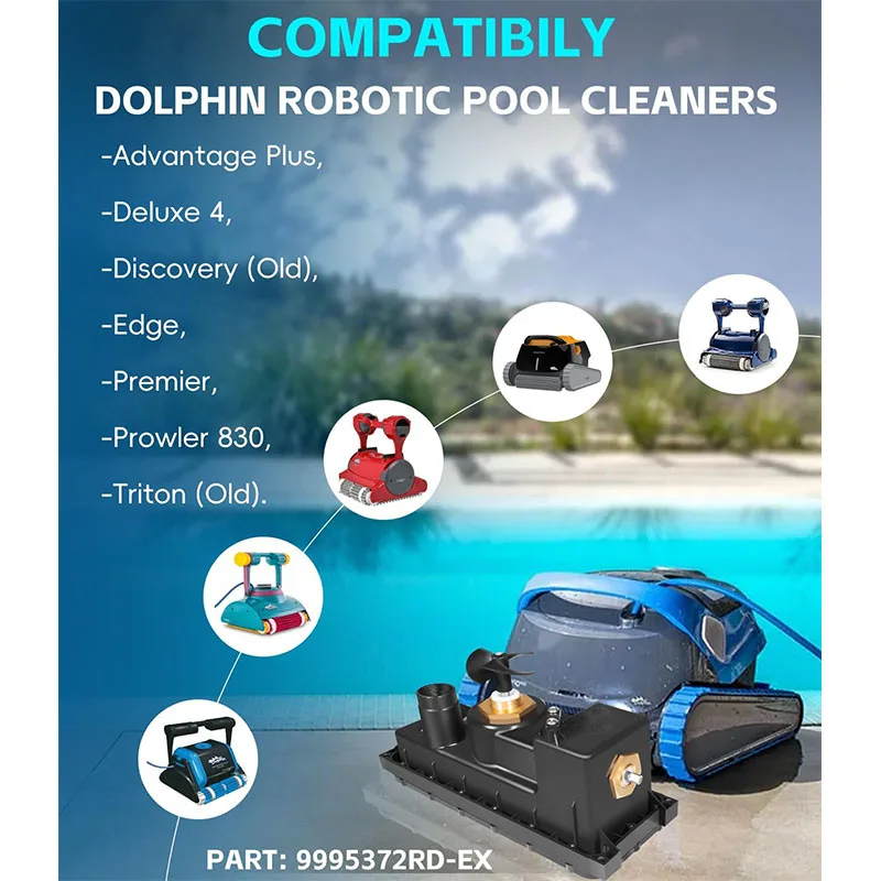 9995372 Sostituzione dell\'unità motore per pulitore robotico per piscine RD-EX per pulitori robotici per piscine Maytronics Dolphin per Advantage