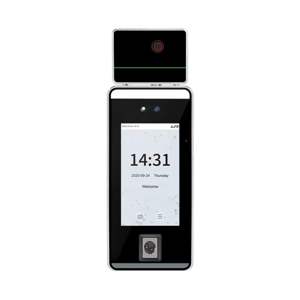 Linux-based Visible Light speedFace 5inch Touch Screen Face Recognition Terminal with Palm and Temperature detector -Facepro1-TI