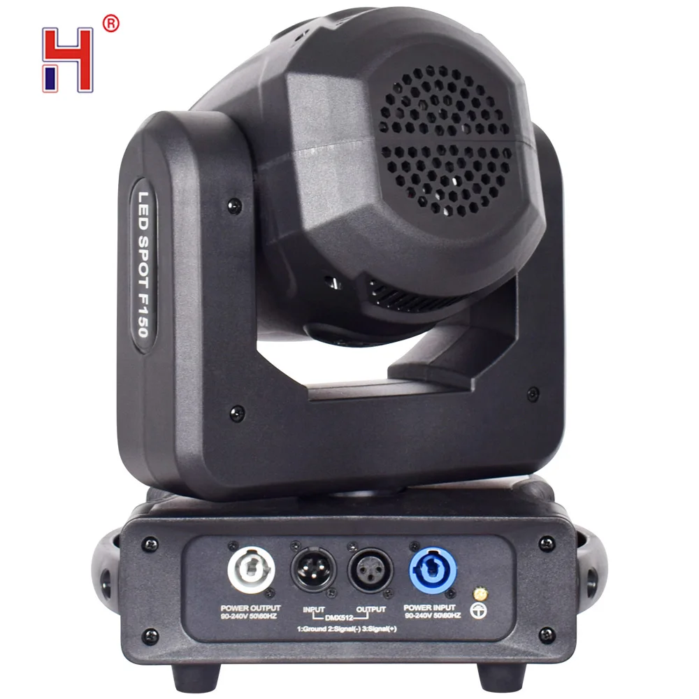 hongyi LED Moving Head 150W Lyre Sound Active Stage Spotlight Professional DJ Equipment DMX Controller For Disco Party Wedding