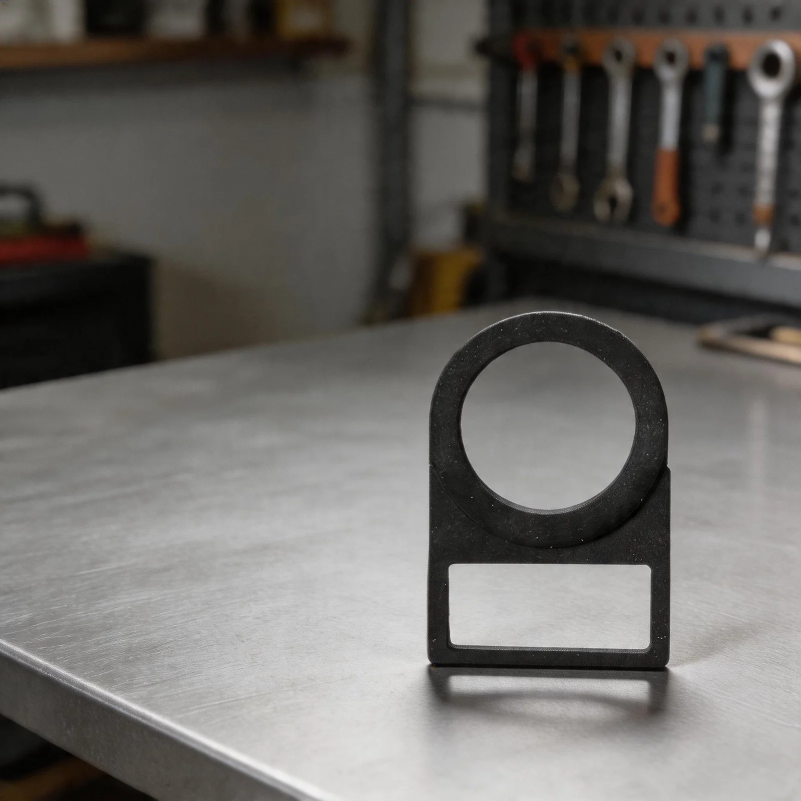 Home Label Frame Black Quick Installation Reliable Stable Performance Push Button Compatibility Fastener Functions