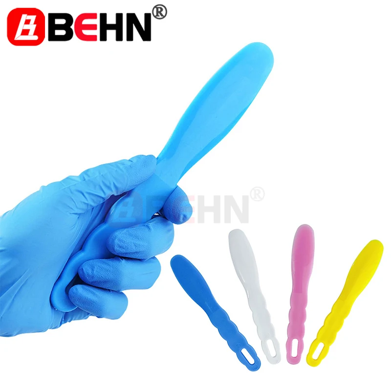 

1PC Dental Mixing Knife Plaster Spatula Knife Multicolor Adjust Dentistry Instruments The Knife Hand Pattern/Wavy Shape