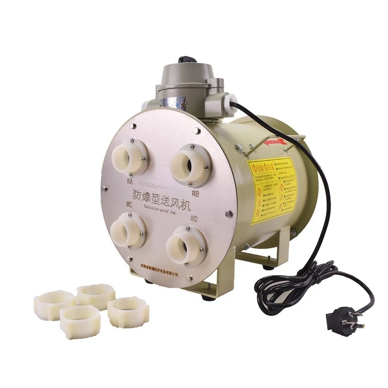 Supplied air type long-tube breathing ventilator-type air supply fan