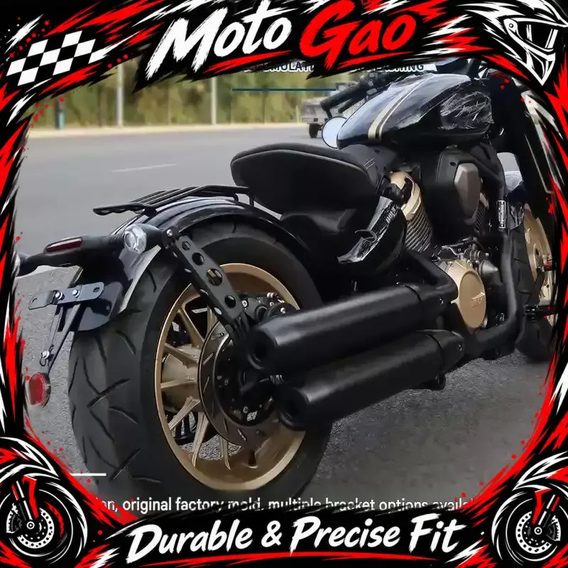 【Precise Fit】For BENDA NAPOLEON BOB 450 500 rear mudguard modification, extended mudguard baffle for waterproofing.