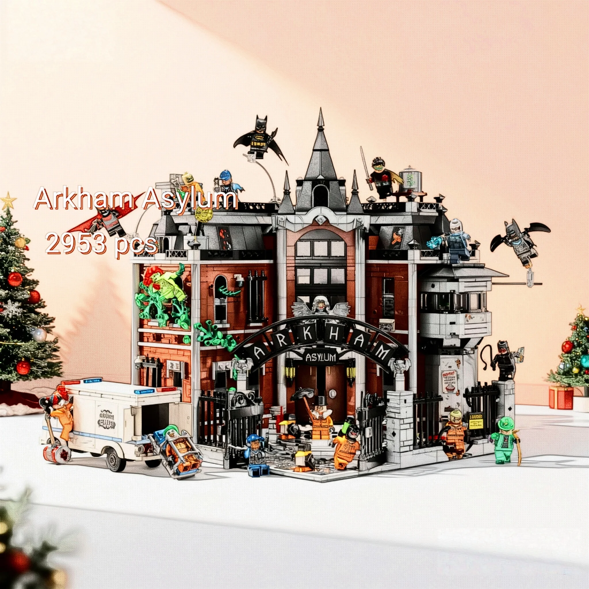

2026 NEW MOC 76300 Arkham Asylum Building Model, Suitable As A Birthday Gift, Toys & Hobbies, Collection Model for Adults