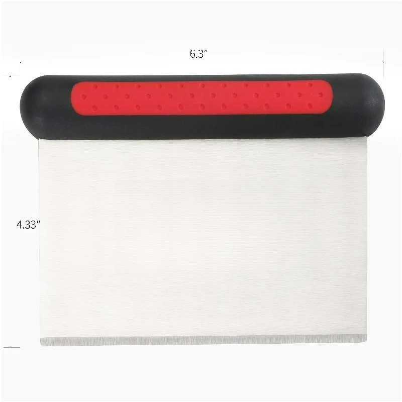 Stainless Steel Metal Griddle Scraper Chopper, 1 Count