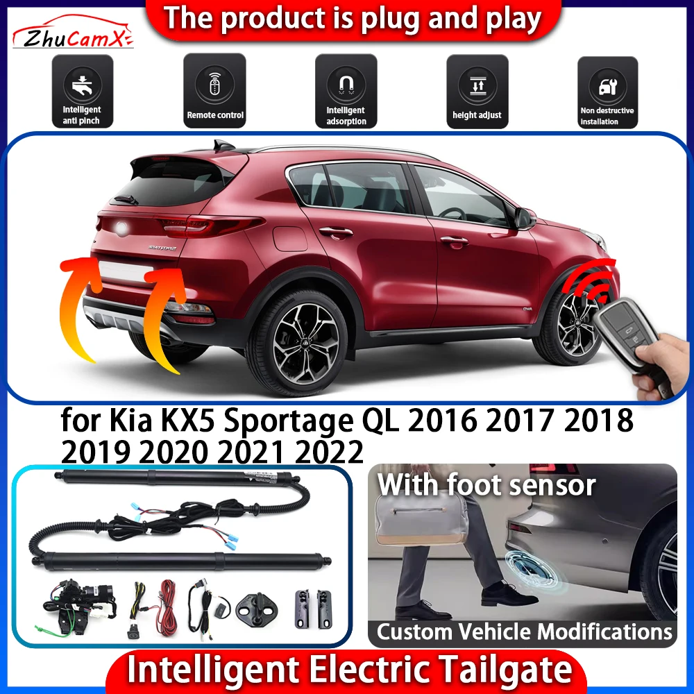 

Smart Powered Tailgate System for Kia KX5 Sportage QL 2016 2017 2018 2019 2020 2021 2022 Automatic Intelligent Trunk Lift Kit