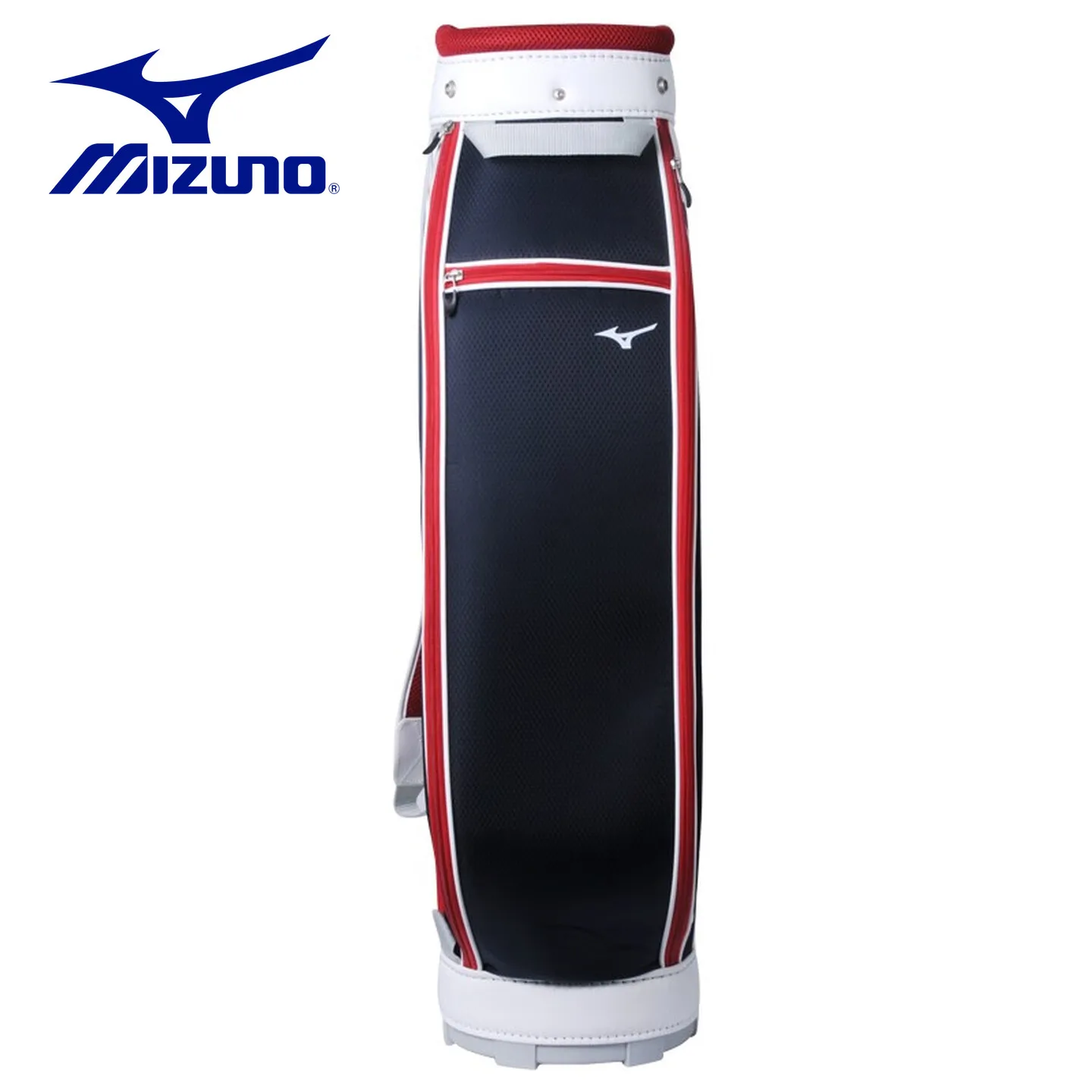 Mizuno Golf Cart Bag Women Lightweight Portable Travel Carry Case Synthetic Fiber Full Set Club Organizer Navy Accessories view 4
