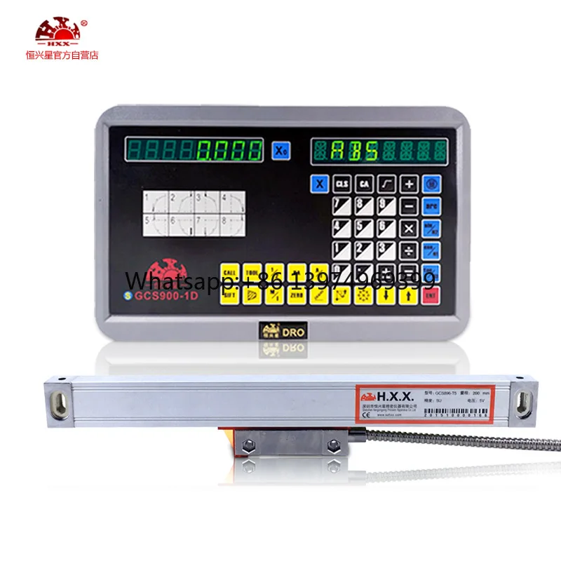 High Quality Single Axis Dro GCS900-1D With Linear Encoder/Linear Scale for Lathe Milling Machines