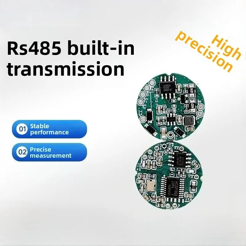 High Precision 1/50000 Load Cell Weight Transmitter Circuit Board RS485 MODBUS RTU Digital Signal Amplifier
