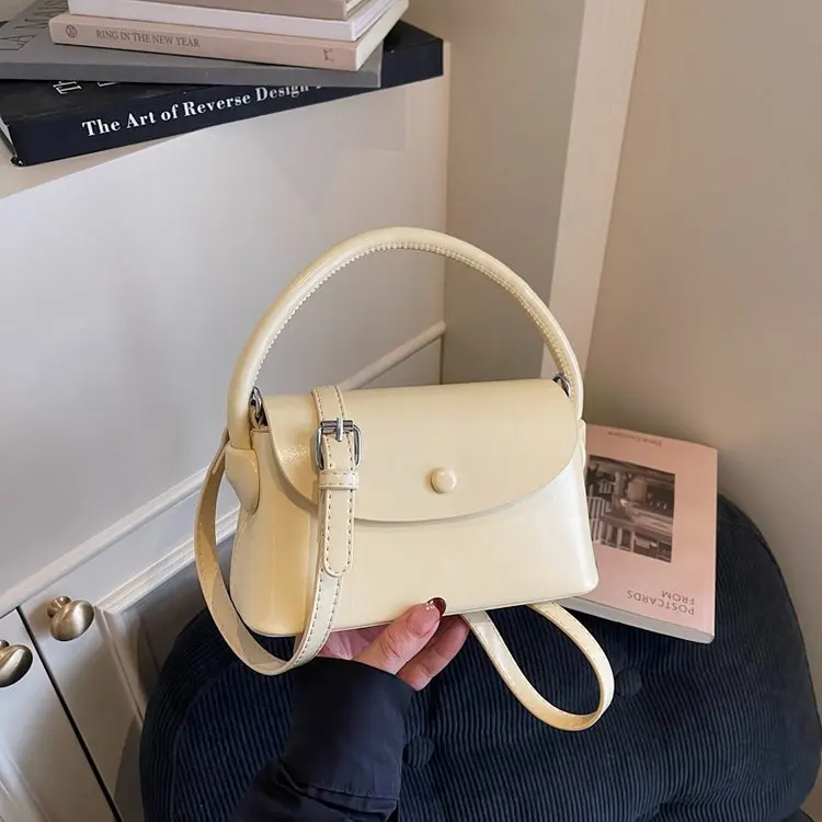 

New Arrival Women Crossbody Bag Simple Solid Color Shoulder Bag Lightweight Portable For Daily Commute Shopping Travel