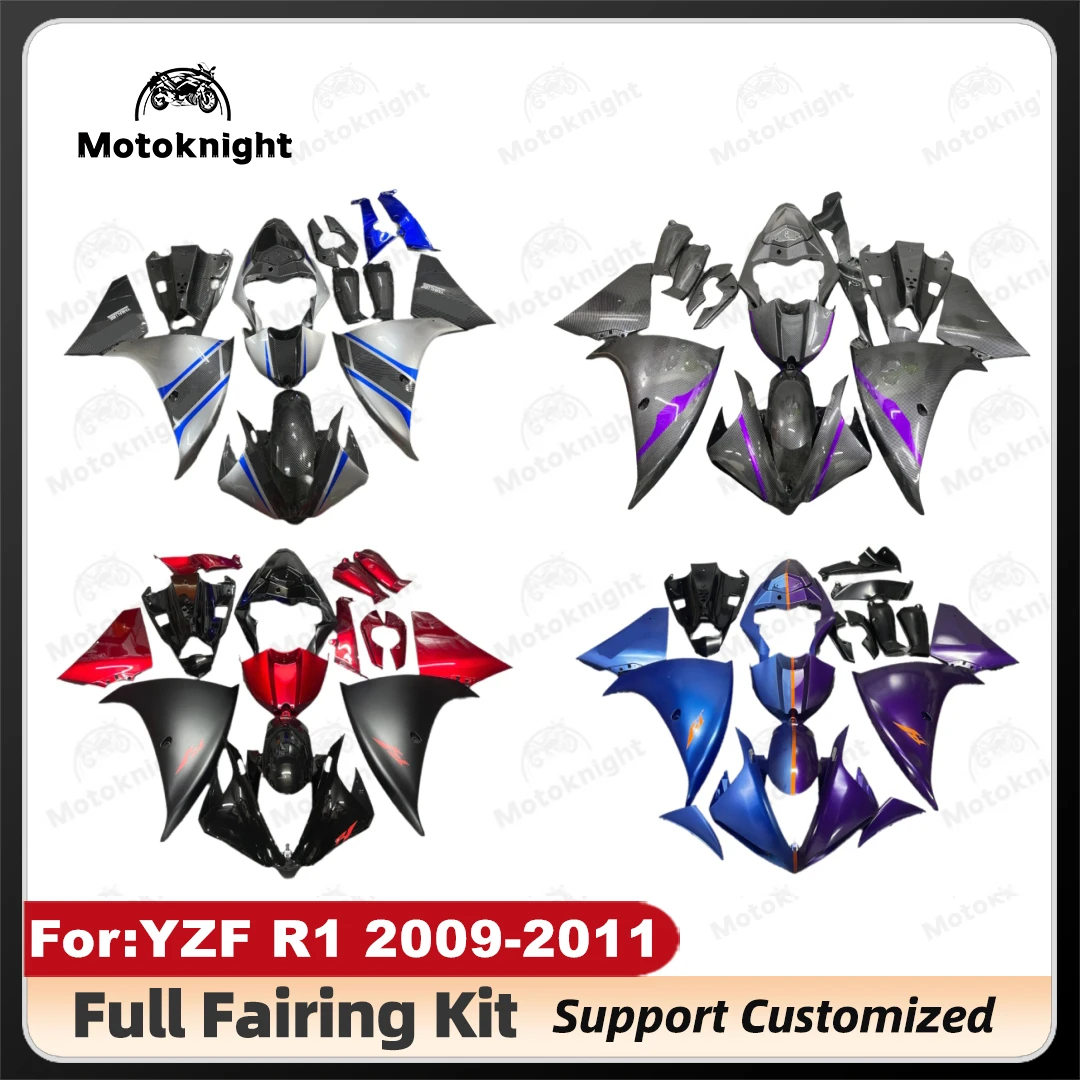 

Новый комплект обтекателей для мотоцикла ABS, подходит для YAMAHA 2009 2010 2011 09 10 11 R1 YZF1000 YZFR1 YZF-R1 кузова