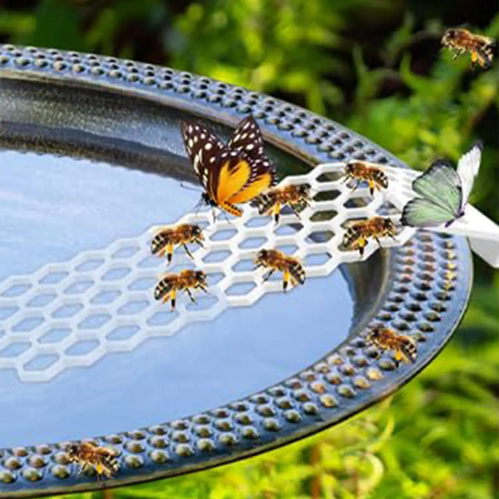 Bee Drinking Station Floating Bee Water Ladder Use For Bee Drinking Water Tool For Garden Pond Swimming Pool Bird Bath