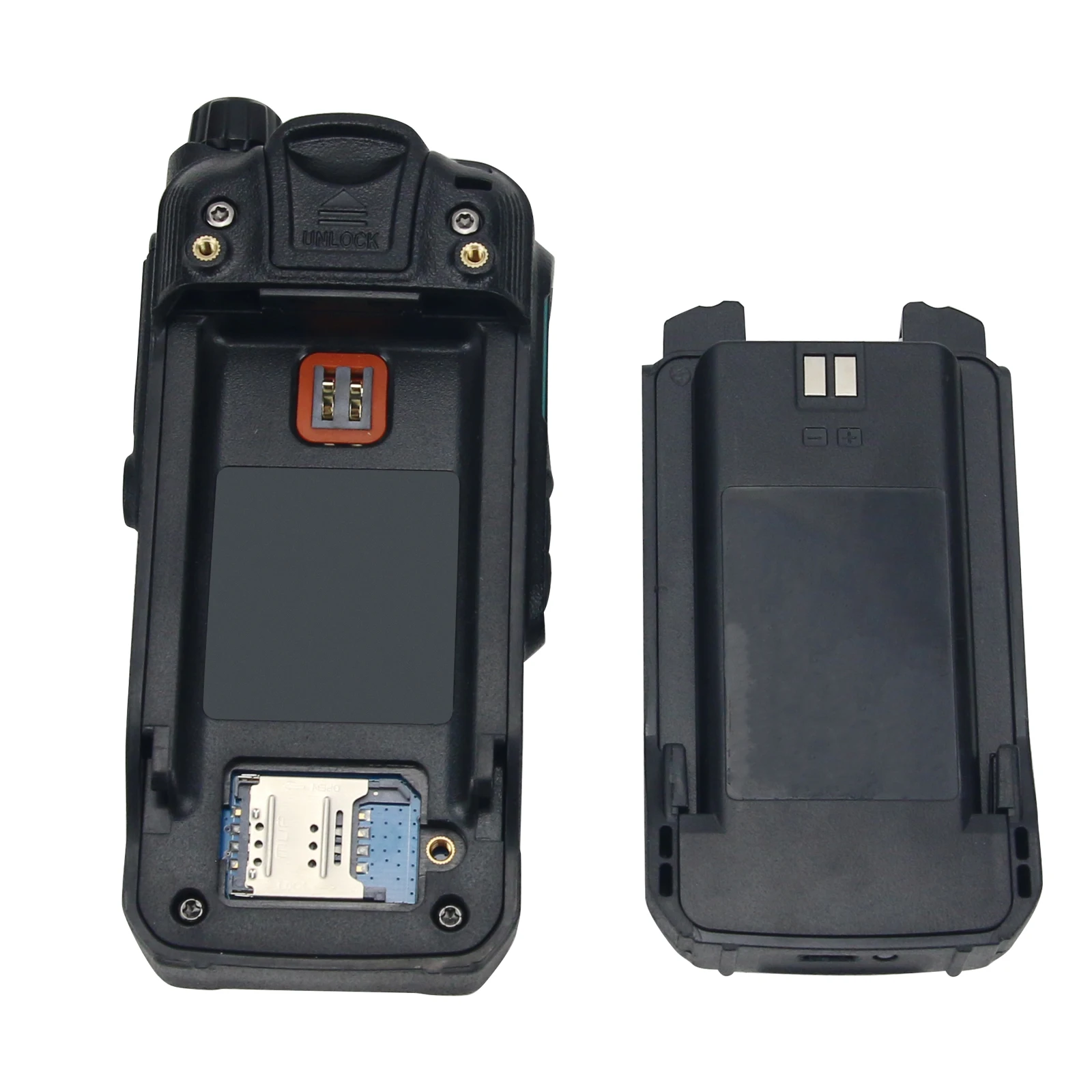 Hamgeek q168 4g poc rádio 5000km gps walkie talkie wifi bluetooth handheld transceptor para zello