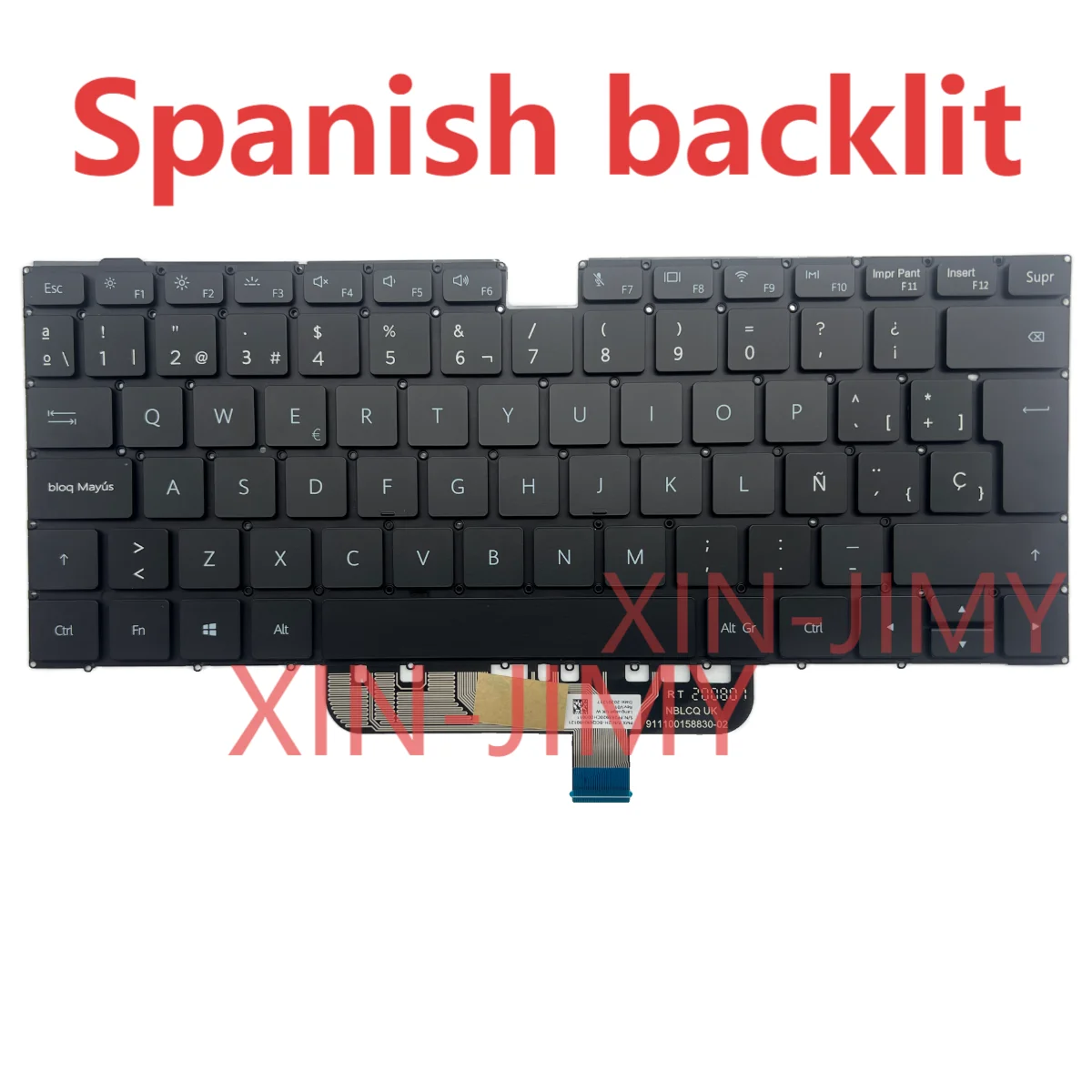 D15 Spanish Backlit Keyboard For Huawei MateBook D14 D15 2H-BCQSPH80121 BohL-WFP9 Bob-WAE9P Boh-WAQ9R Boh-WAQ9L Magicbook 15