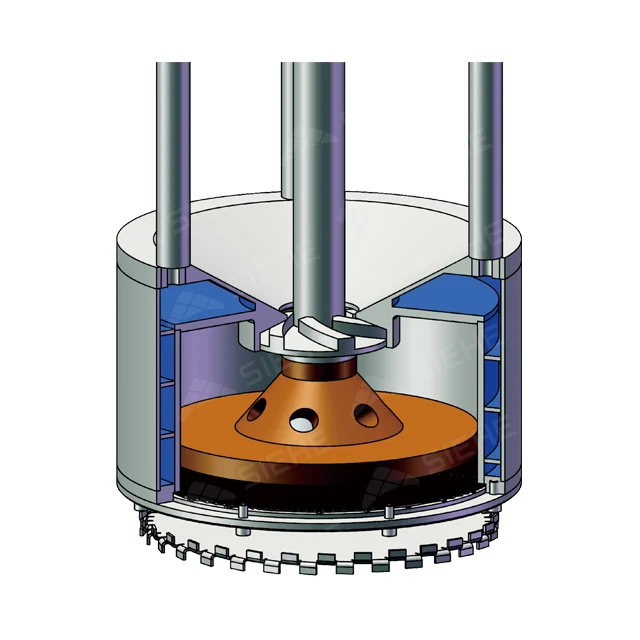 Vacuümmandmolen Inktslijpmachine Hydraulische hefmandmolen met verzegelde gesloten deksel voor pigmentkleurpasta