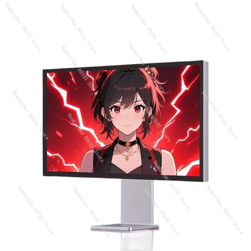 

4K144 Aluminum Alloy Monitor, MAC Laptop External Type-C Design, Office Editing Desk Wall-Mounted Screen for Professionals