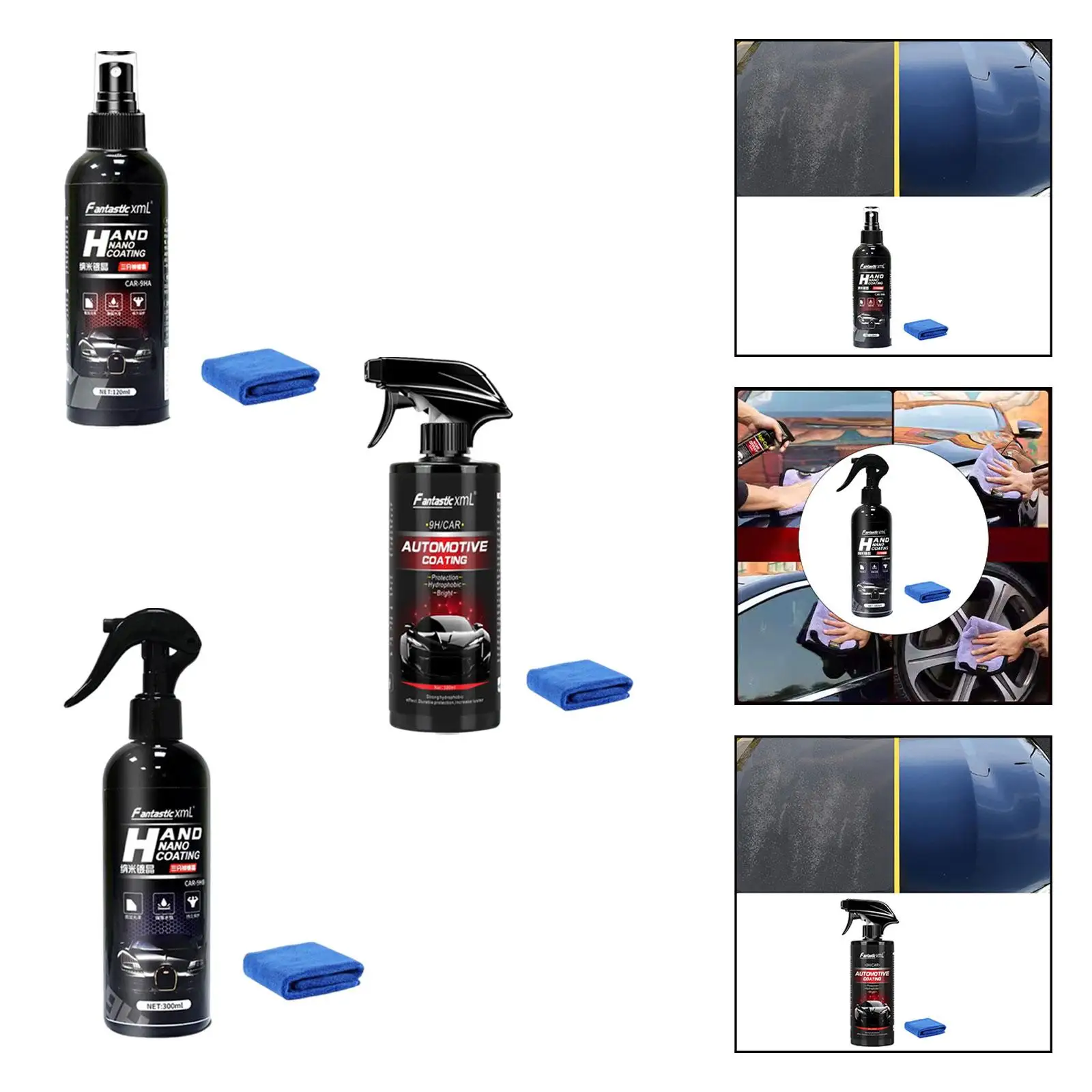 

Car Coating Spray Hydrophobic Coating Scratch Nano Spray for Wash Equipment Motorcycle Rvs Motorbike Automotive