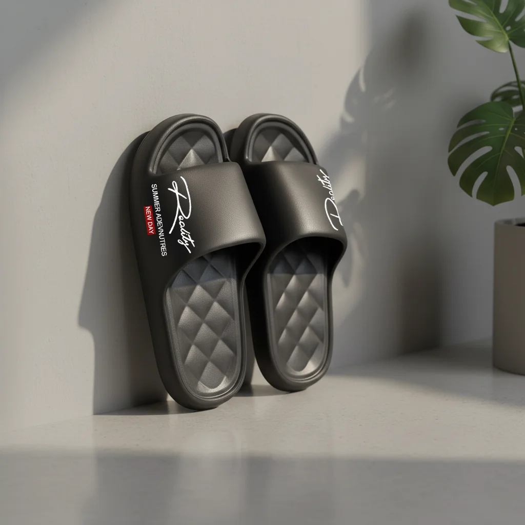Fashion Cartoon Print Platform Slides Women Men Soft Thick Sole Anti-slip Indoor Outdoor Home Slippers image 5