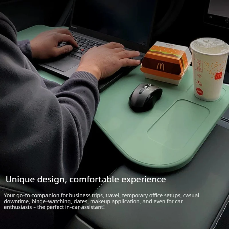 For VOYAH Dreamer/FREE/COURAGE Adjustable Portable Car Inner Desk Easy Install Fold Up Auto Back Seat Multifunctional Use Table view 3