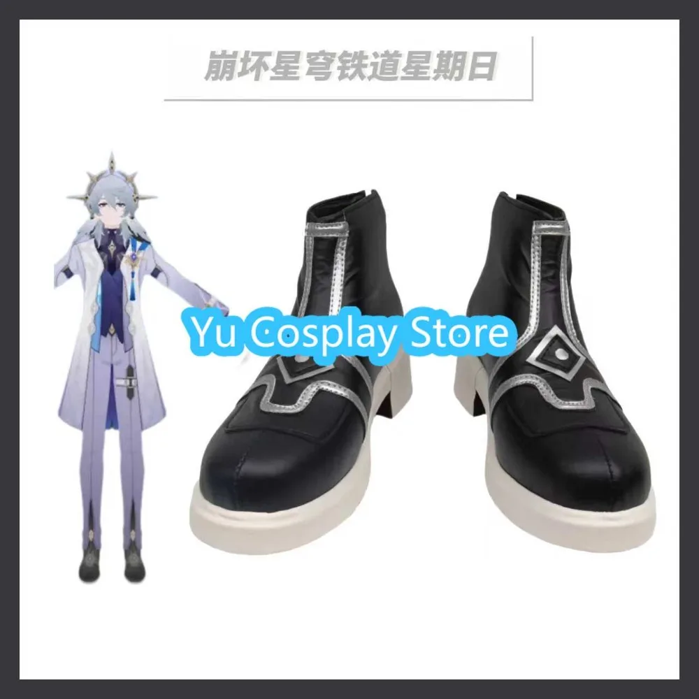 

Yu Косплей Магазин Honkai: Star Rail Sunday Обувь для косплея Аниме Обувь для косплея Сапоги Костюмы на Хэллоуин Реквизит