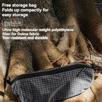 HODR 3F UL GEAR silla plegable para acampar, asiento trasero ultraligero de tela para pesca, Playa y equipo al aire libre