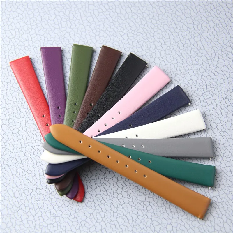 Быстросъемный кожаный ремешок для часов для мужчин и женщин, аксессуары для ремня, замена умных часов, мягкий и SIM-ремешок для часов Быстросъемный кожаный ремешок для часов для мужчин и женщин, аксессуары для ремня, замена умных часов, мягкий и SIM-ремешок для часов