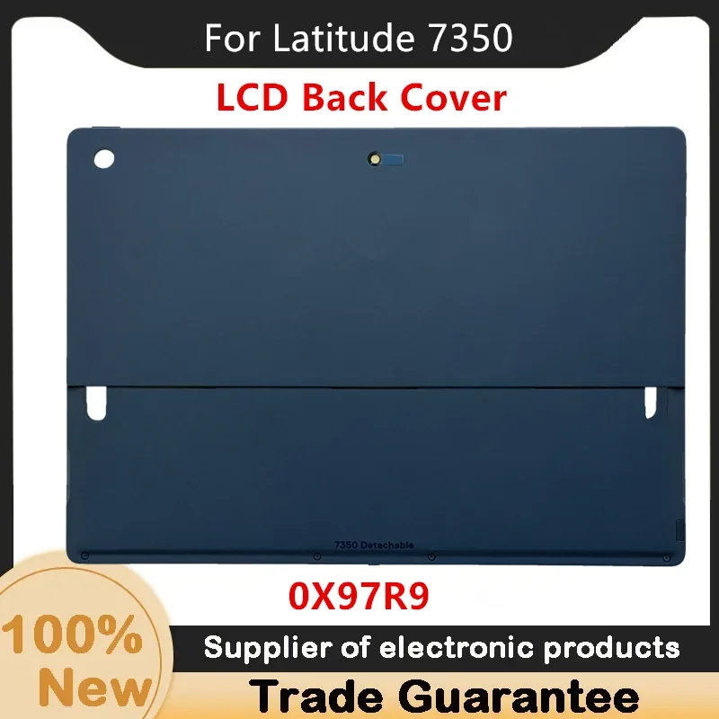 Cubierta trasera LCD para Latitude 7350, desmontable, 0XVW95/0X97R9, azul río, nuevo