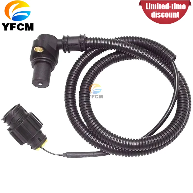 1 PCS 20508011 Crankshaft Position Sensor for EC D12 VN VNL VHD 630 670 780 Excavator Spare Parts Heavy Duty Accessories