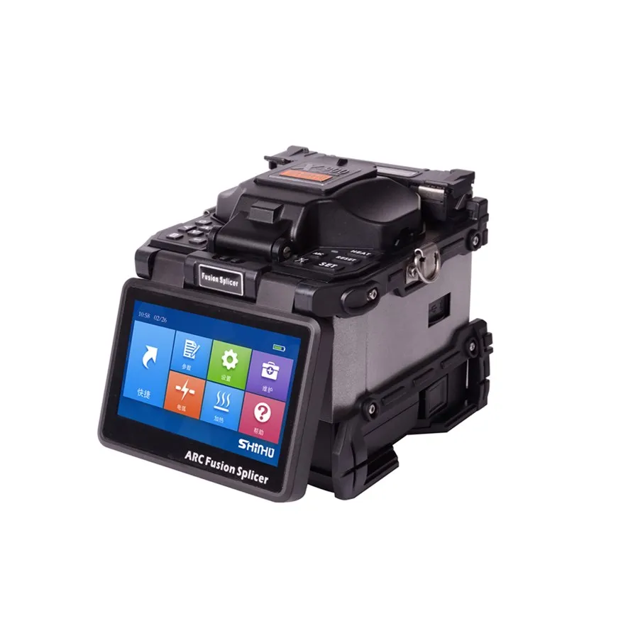 

Fiber Optic Splicing Machine X-900 Fusion Splicer splicing machine with 6 motors for single fiber