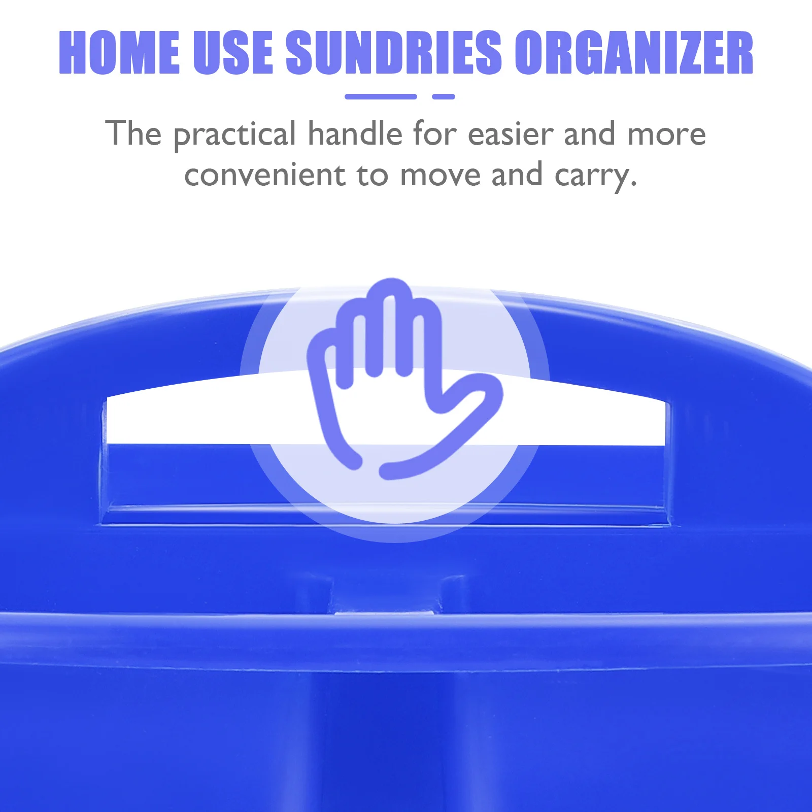 

2Pcs Art Holder Organizer Portable Large Capacity Compartment Storage Box School Desktop Stationery Container Holder