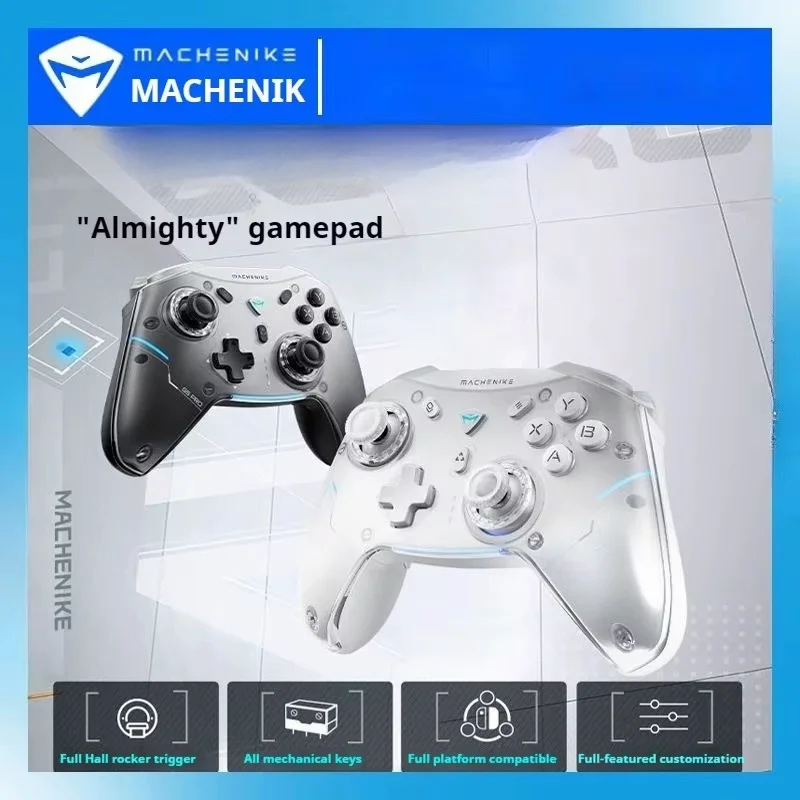 

2024 Machenike G5 Pro Gamepad Wireless Gaming Controller Elite Hall Trigger Joystick Mecha Tactile Buttons Switch Pc Android Ios