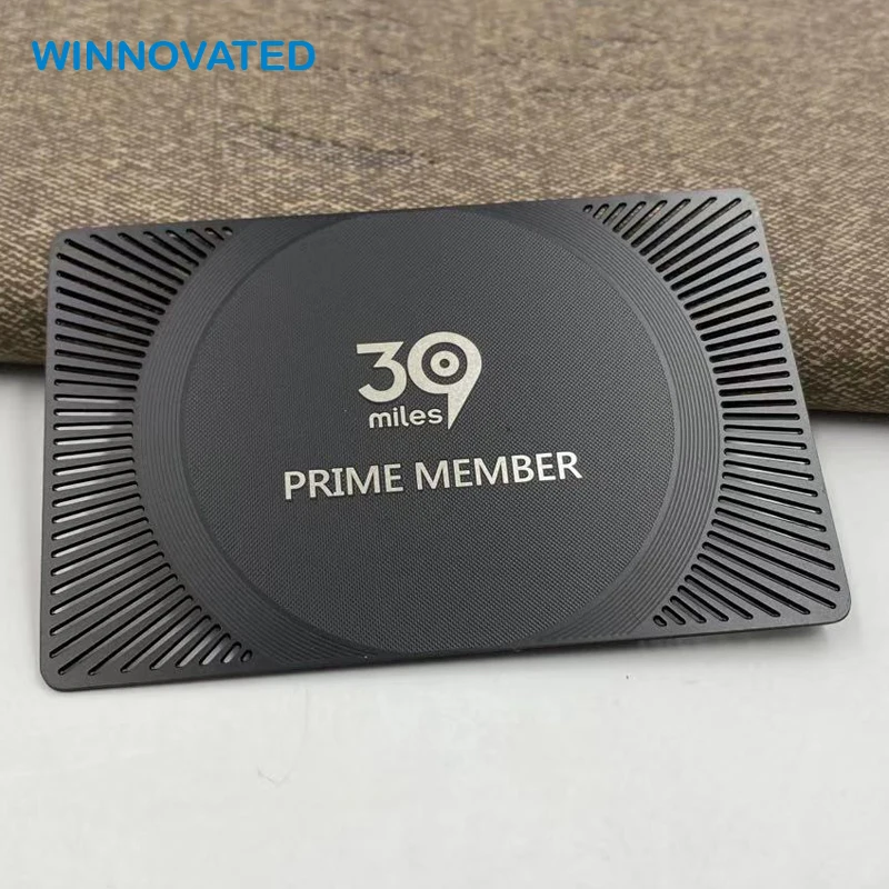 Customized product Hot Selling 304 Stainless Steel Metal Card Business Card With Engraved Logo