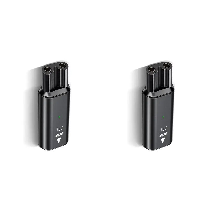 Адаптер для зарядки бритвы ABZZ-2X 15V HQ8505 Type-C для Norelco One Blade Pro QP6520 QP6530 QP6510 A