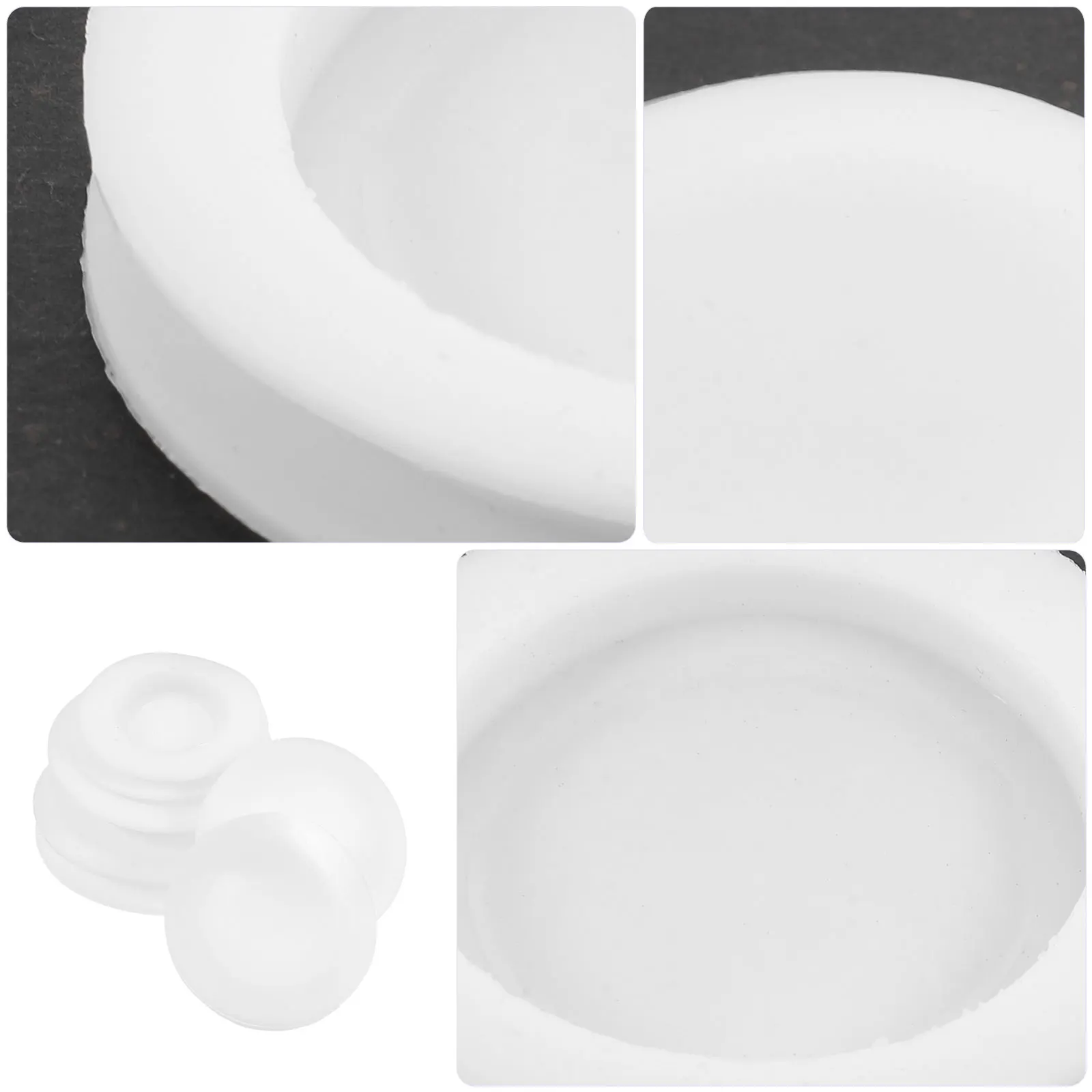 5pcs Round Plug Stoppers For Piggy Bank Pvc Replacement Stoppers For Saving Box Bottom Hole Caps Assorted Sizes Piggy Bank Plug