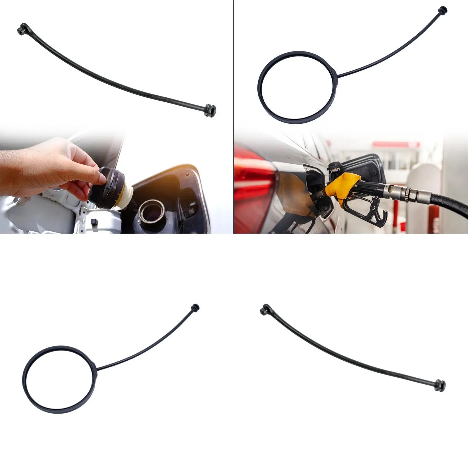 

Car Fuel Gas Cap Tether Wire Durable Plastic Repair Parts Automobile Accessory for BMW 1 3 5 X5