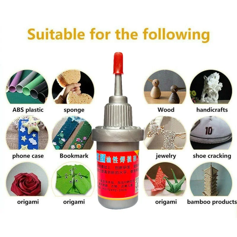 Strong Waterproof Tire Repair Glue Multi Purpose Adhesive Super Glue Plastic Metal Rubber Soldering Agent Liquid Leather Glue