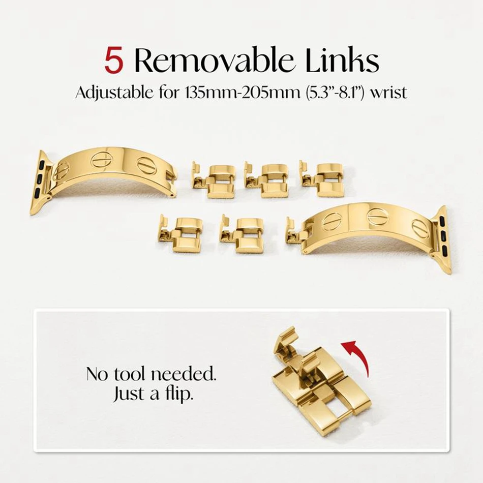 Роскошный высококачественный ювелирный ремешок для Iphone Apple Watch 10 9 8 7 6 SE 5 Ultra 2, ремешок IWatch 38/40/41/42/44/45/46/49 мм, браслет в подарок