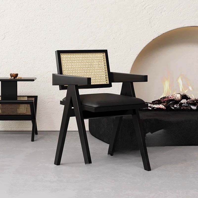 

Designer Beach Dining Chairs Makeup Comfortable Creative Waiting Dining Chairs Restaurant Party Luxury Wood Stoel Furniture