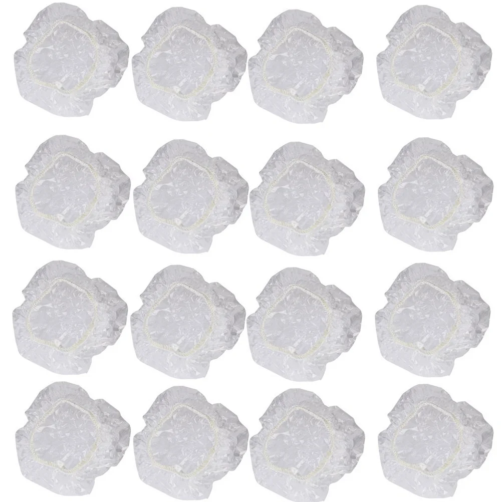 

100Pcs Disposable Waterproof Clear Ear Protector Shower Cover for Hair Coloring Chemical Treatment Travel Shower Ear Cover